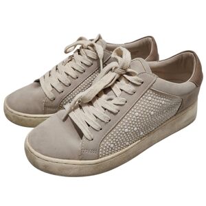 Oasis Society Berne Pearl Beige Sneakers with Studded 7.5